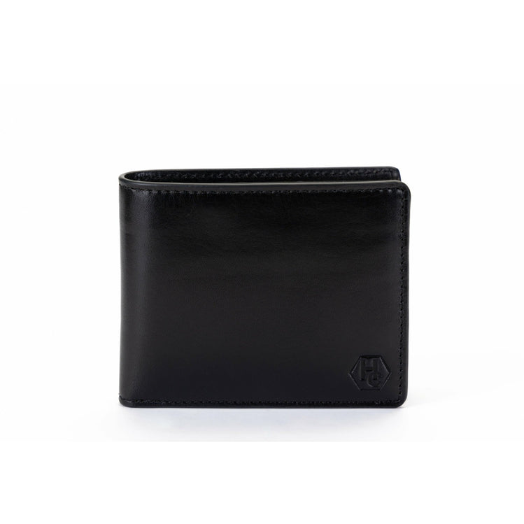 HC Classic Bifold and Traveler Wallet Black Set