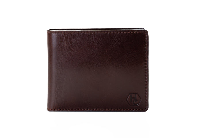 HC Classic Bifold Wallet Mahogany