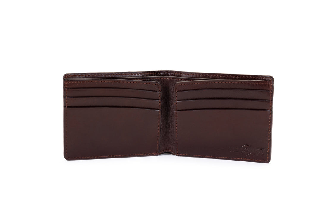 HC Classic Bifold Wallet Mahogany