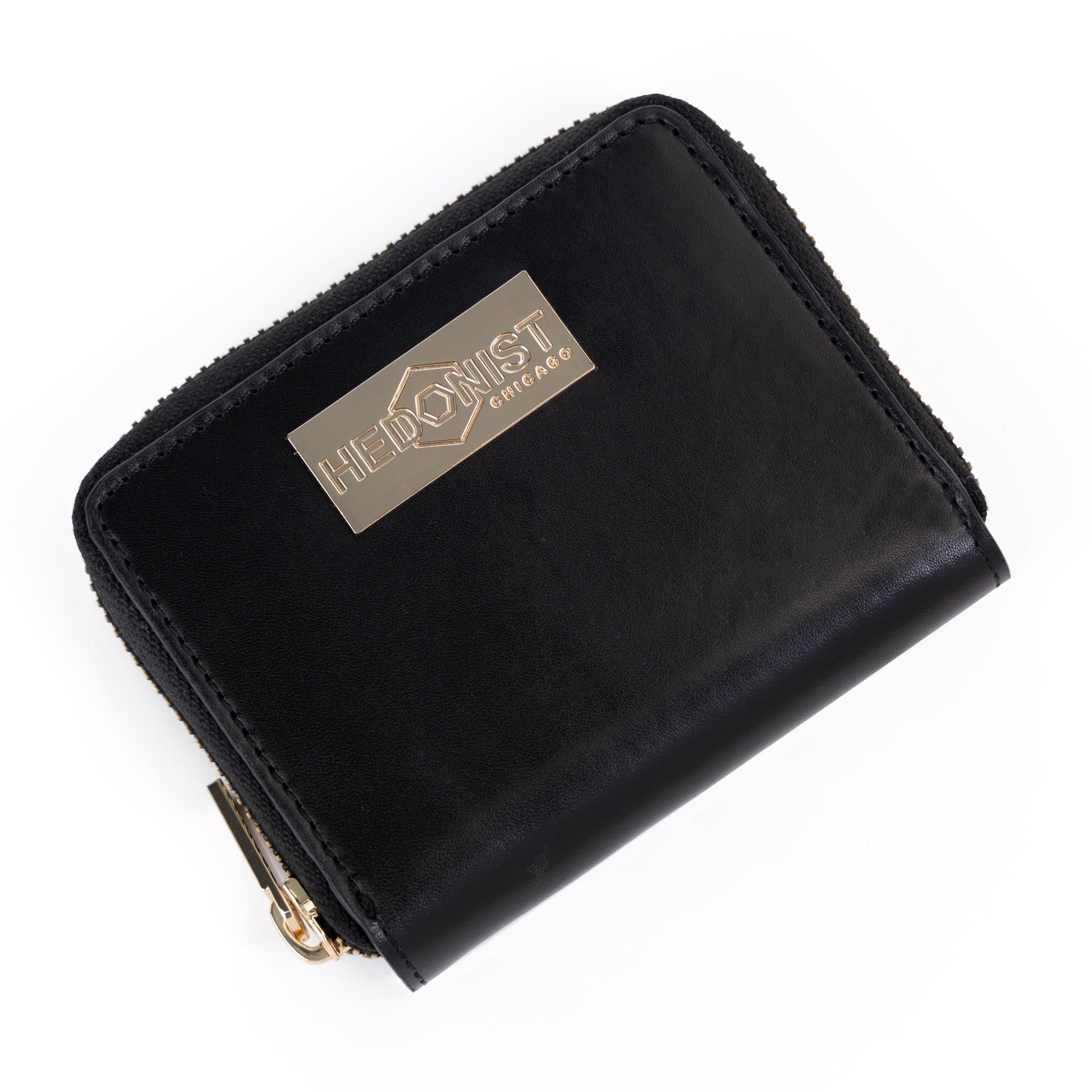 Compact Zip Wallet Black