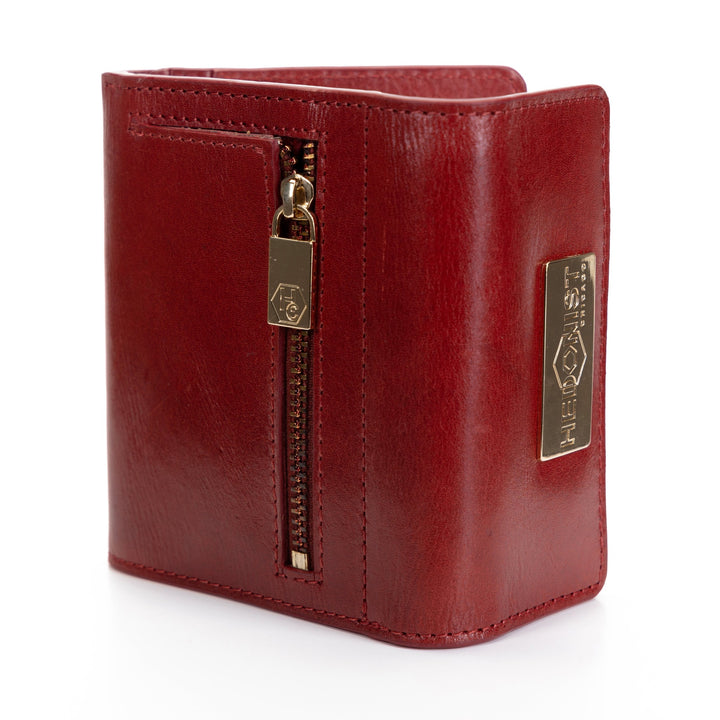 Trifold Mini Wallet Red