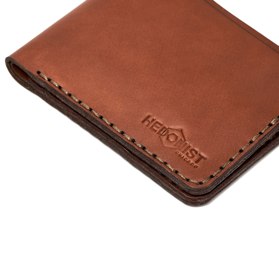 Handmade Men's Wallet 6 Card Slots Whisky