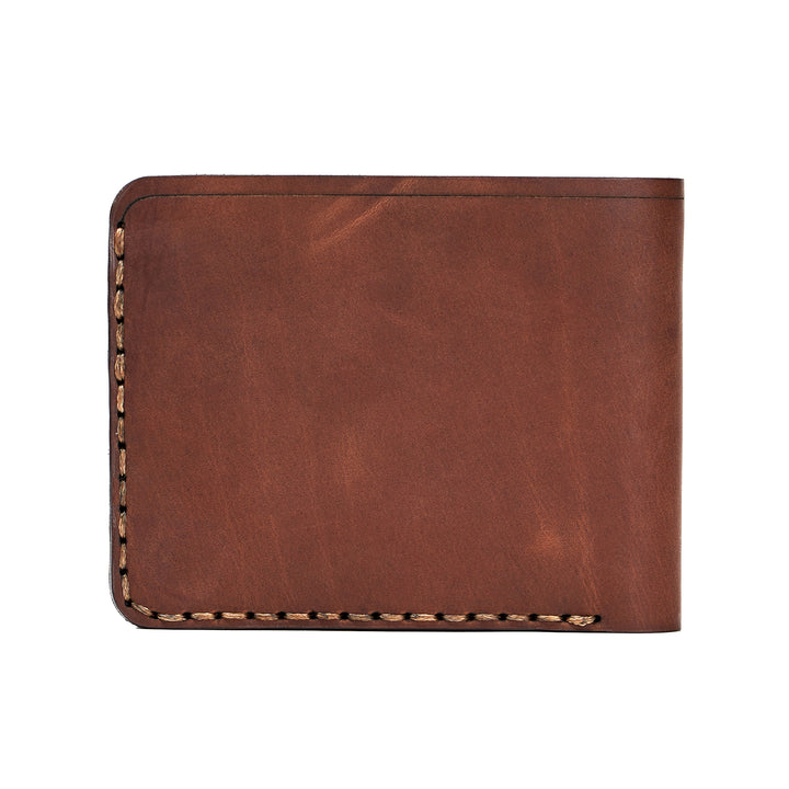 Handmade Men's Wallet 6 Card Slots Whisky Pull-Up