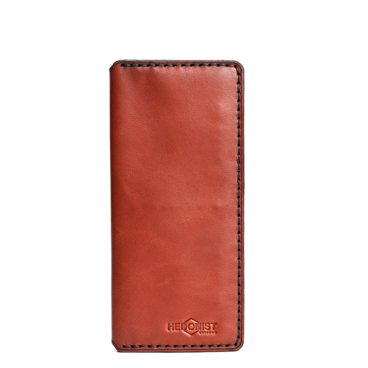 Handmade Card Holder 8 Card Slots Red Brick