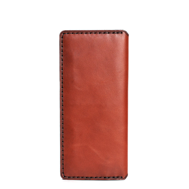 Handmade Card Holder 8 Card Slots Red Brick