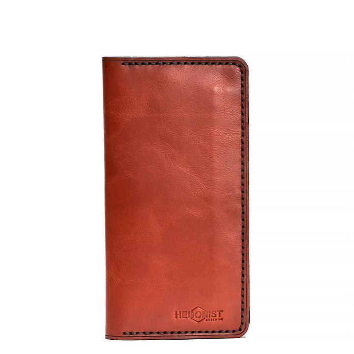 Handmade Cardholder 12 Card Slots Red Brick