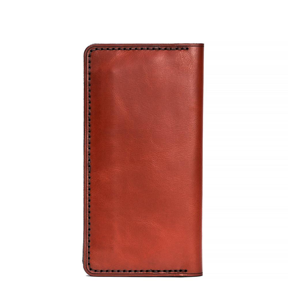 Handmade Cardholder 12 Card Slots Red Brick