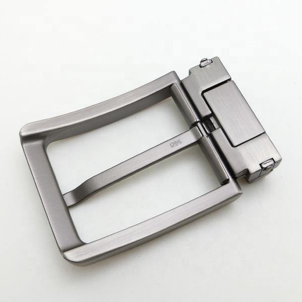 Gun-metal pin & clip buckle - Hedonist Chicago