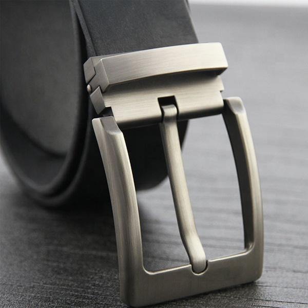 Gun-metal pin & clip buckle - Hedonist Chicago