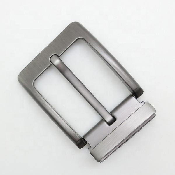 Gun-metal pin & clip buckle - Hedonist Chicago