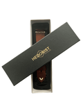White leather Apple Watch band â€“ two-piece strap with buckle and holes | Hedonist Chicago