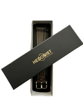 Dark brown leather watch band with quick release bars view 5 - Hedonist Chicago