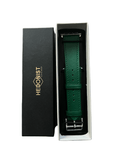 Green Apple Watch band packaged in Hedonist Chicago gift box