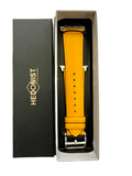 Yellow Apple Watch band presented in Hedonist Chicago gift box