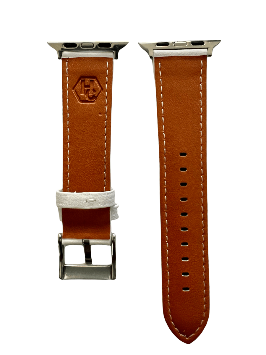 White Apple Watch strap compatible with all models  Hedonist Chicago