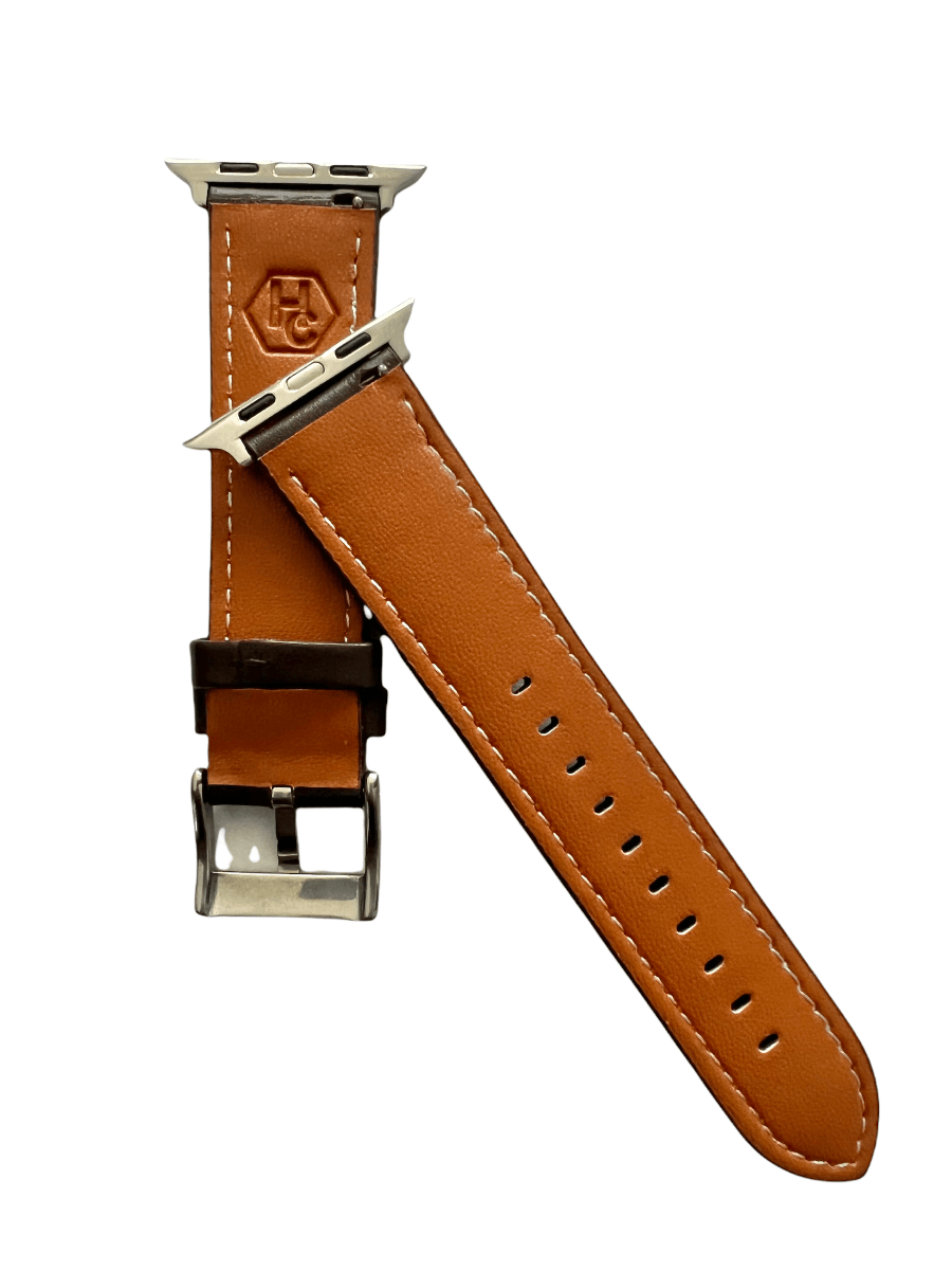 Dark brown Apple Watch strap compatible with all models  Hedonist Chicago