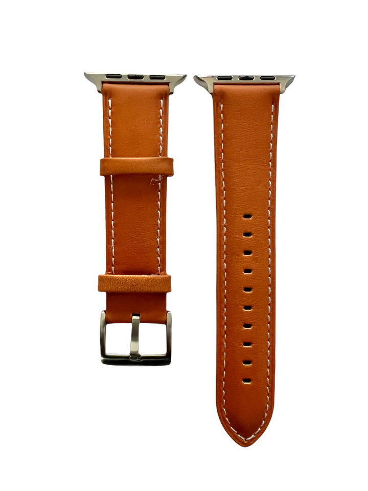 Apple Watch Band Tan Padded