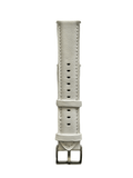 White leather watch band buckle | Hedonist-Style | Chicago