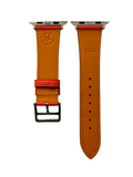 Cold orange Apple Watch strap compatible with all models  Hedonist Chicago