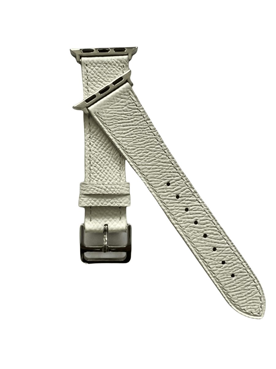 White Apple Watch strap compatible with all models  Hedonist Chicago