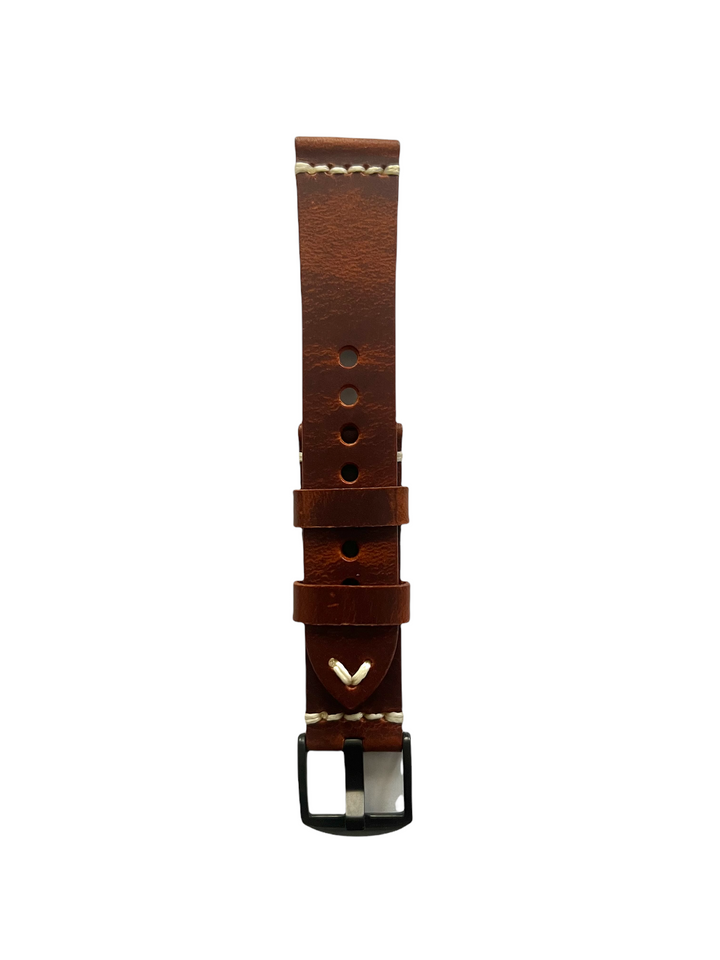 Watch Band Brown Pull-Up Leather