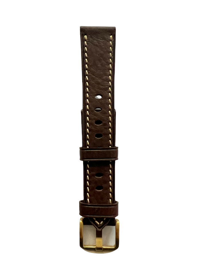 Watch Band Dark Brown Flat