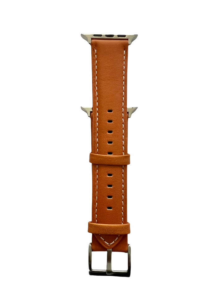 Apple Watch Band Tan Padded