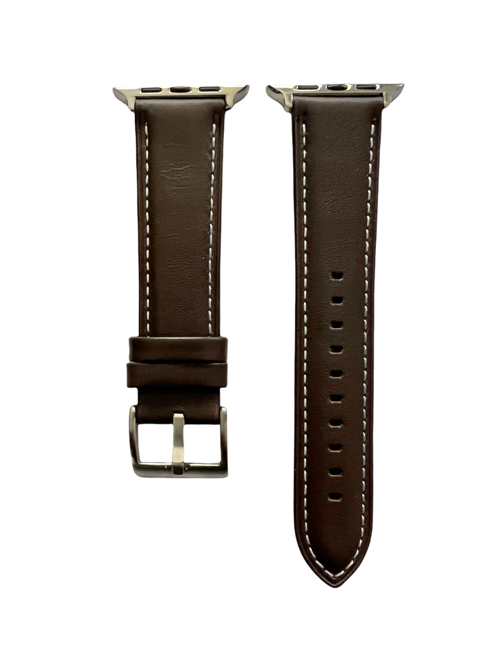 Apple Watch Band Dark Brown Padded