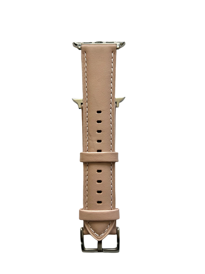 Apple Watch Band Pink Beige Padded