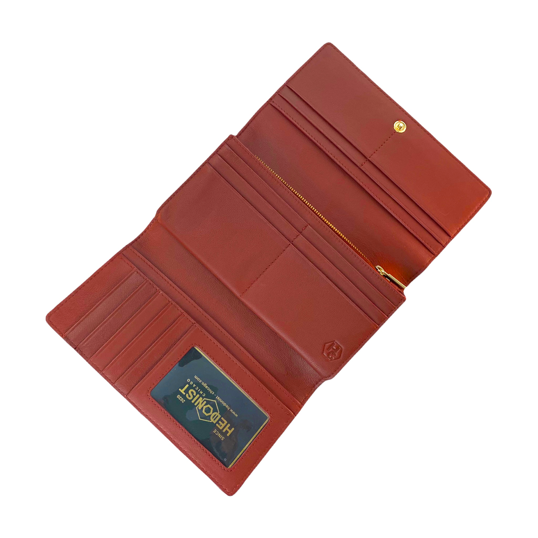 Trifold Wallet Red 25038957904023