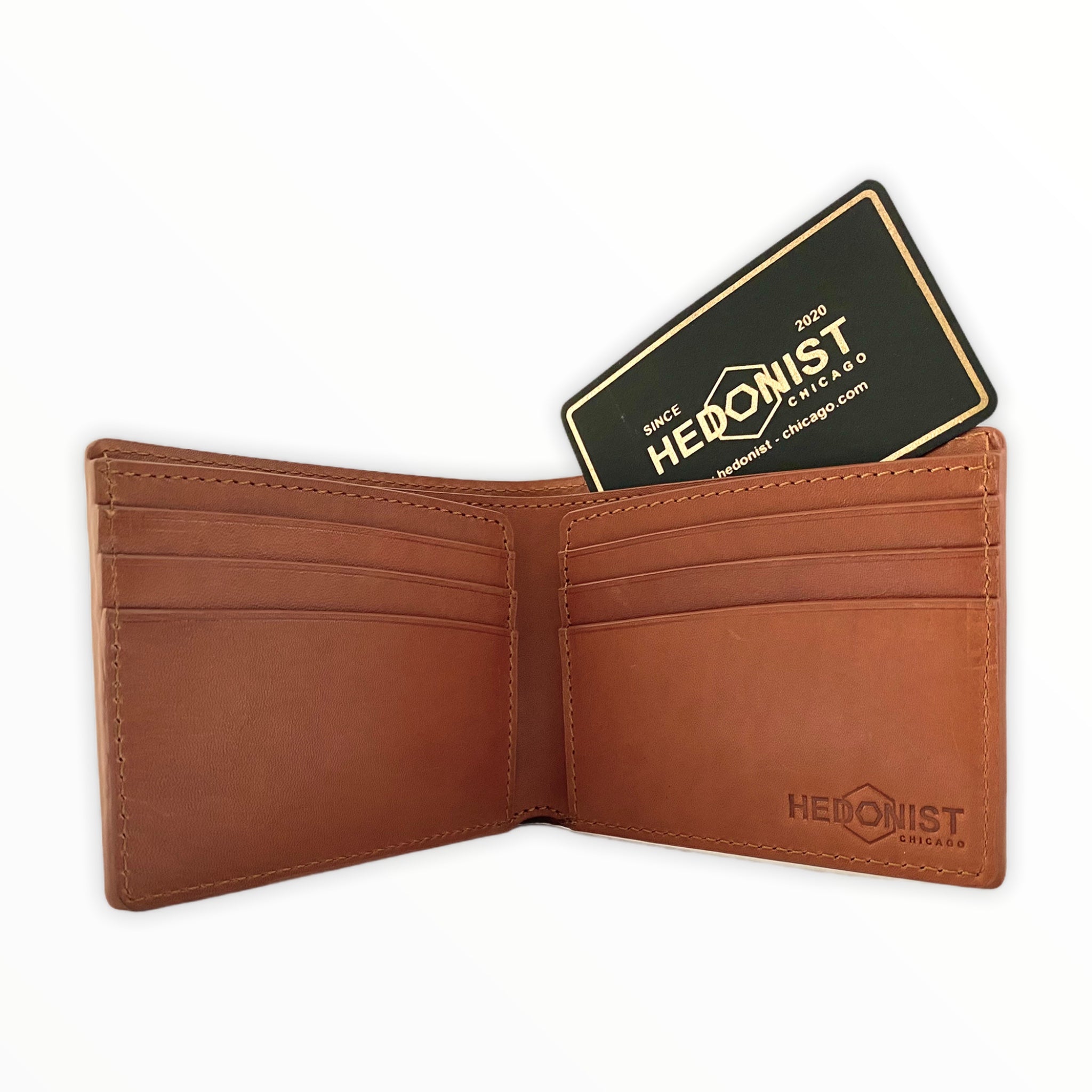 HC Classic Bifold Wallet Cognac 23806907121815