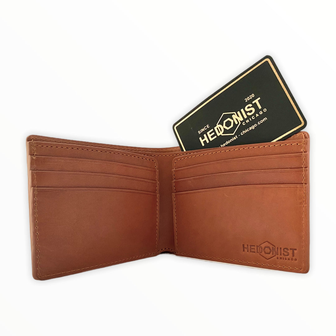 HC Classic Bifold Wallet Cognac