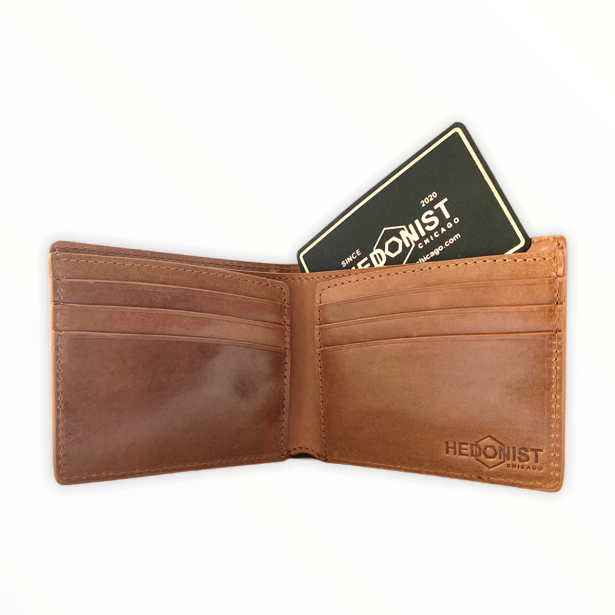 HC Classic Bifold Wallet Tan 23806925537431