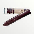 Brown genuine leather watch band for men and women view 2 - Hedonist Chicago