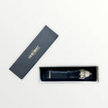 Black genuine leather watch band for women and men view 3 - Hedonist Chicago