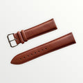 Tan genuine leather watch band for men and women view 8 - Hedonist Chicago