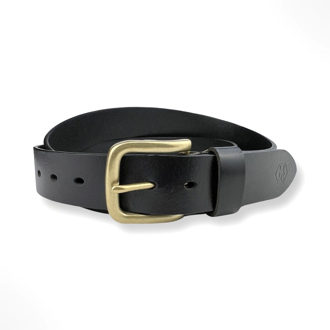 1.55" Extra Durable Genuine Leather Strap Black And 1.55" Extra Durable Buckle 02