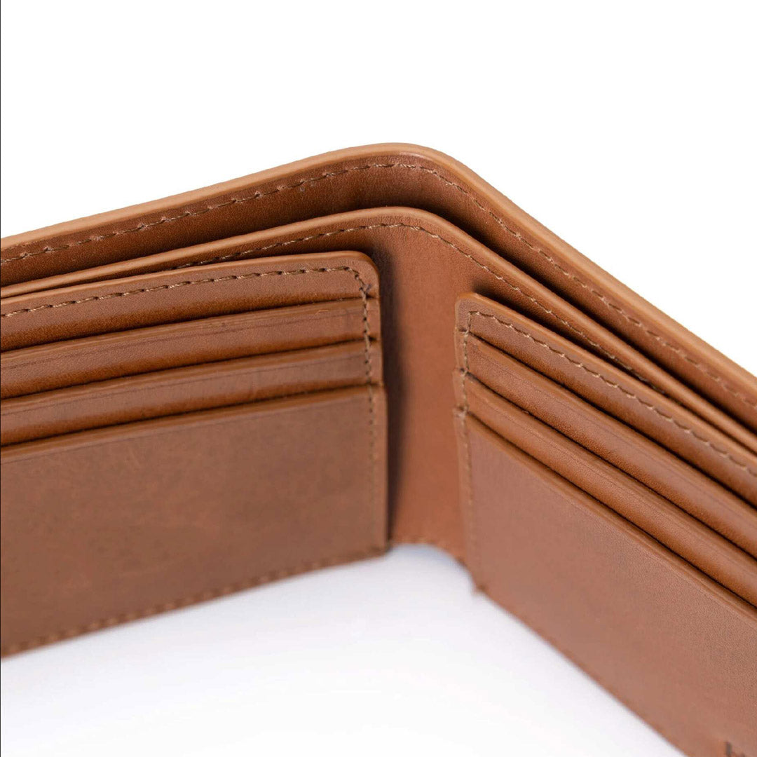 Brown Leather Wallet for Men - Venezia