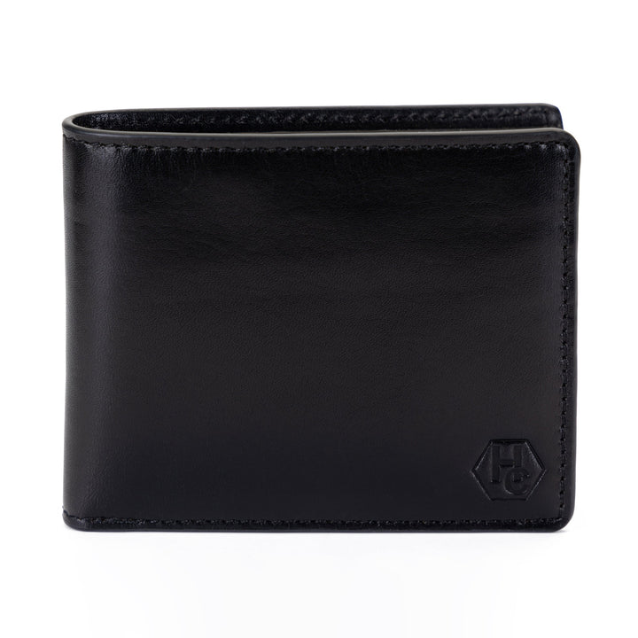 Black Leather Wallet for Men by Hedonist Chicago